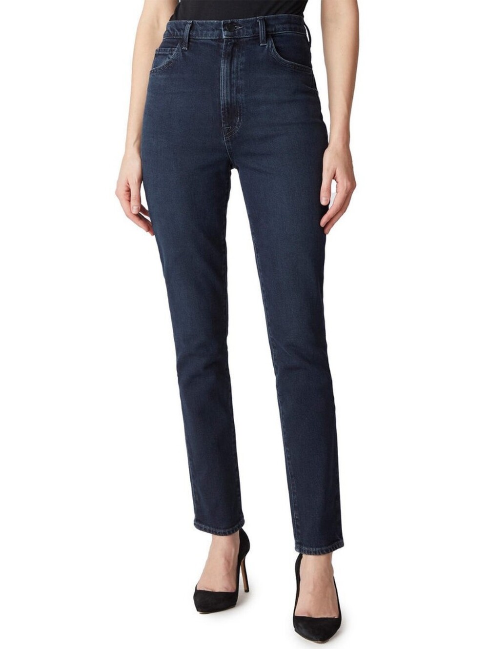 NWT J Brand 1212 Runway Straight in Nocturne Super High Rise Stretch Jeans 32